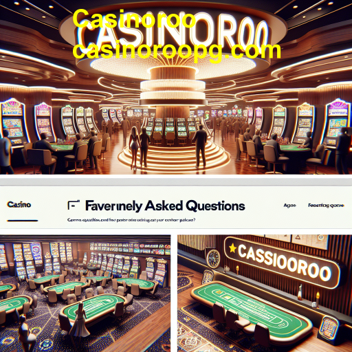 Explorando a Categoria 'Perguntas Frequentes' no CasinoRoo